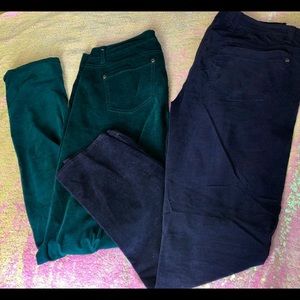 Corduroy skinny pants bundle